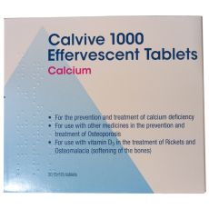 Calvive 1000 Effervescent Tablets 30s