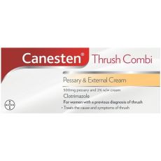 Canesten Thrush Combi Pessary & External Cream