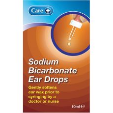 Care Sodium Bicarbonate Ear Drops 10ml