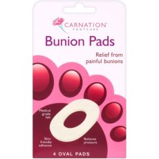 Carnation Footcare Oval Bunion Pads 4s