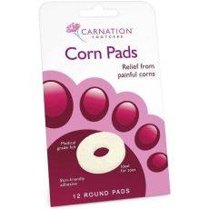 Carnation Footcare Round Corn Pads 12s