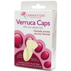 Carnation Footcare Verruca Caps 4s