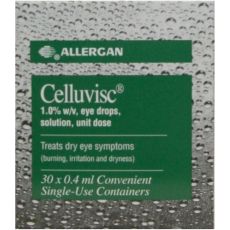 Celluvisc 1% Eye Drops 0.4ml x 30
