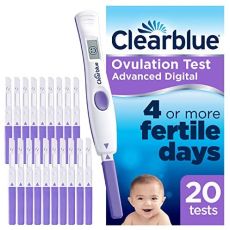 Clearblue Advanced Digital Ovulation Test With Dual Hormone Indicator, 20 Tests