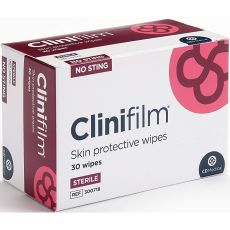 Clinifilm Skin Protective Wipes 30s