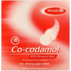 Co-Codamol 8/500 Effervescent Tablets 32s