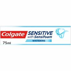 Colgate Sensitive with SensiFoam Whitening Toothpaste 75ml