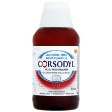 Corsodyl 0.2% Alcohol Free Mouthwash 300ml