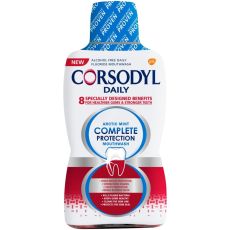 Corsodyl Daily Complete Protection Arctic Mint Mouthwash 500ml