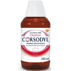 Corsodyl Alcohol Free Original Mouthwash 300ml
