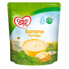 Cow & Gate Sunny Start Banana Porridge 4-6months 6x125g