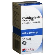 Cubicole D3 400IU Tablets 30s