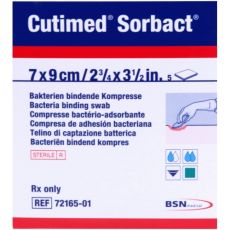 Cutimed Sorbact Dressings Swabs 5s (Various Sizes)