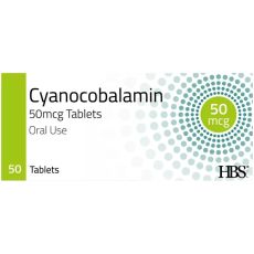 Cyanocobalamin 50mcg Tablets 50s