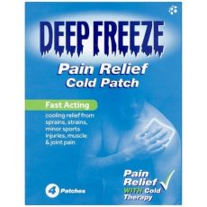 Deep Freeze Cold Patches 4s