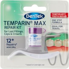 DenTek Temparin Max Repair Kit for Lost Fillings, Caps & Crowns