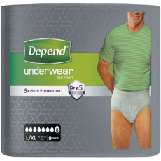 Depend Underwear for Men Large/XL 9s