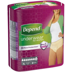 Depend Absorbent Underwear for Women XL 9s