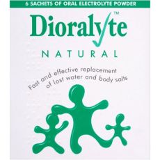 Dioralyte Natural 6 sachets