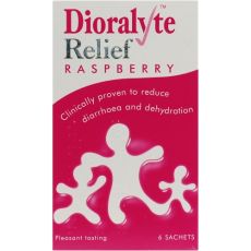 Dioralyte Relief Raspberry 6 sachets