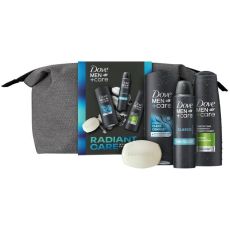 Dove Men+ Care Radiant Care Wash Bag Essentials Gift Set