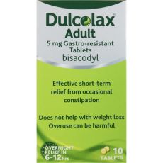 Dulcolax Adult 5mg Gastro-resistant Tablets (10s or 20s)