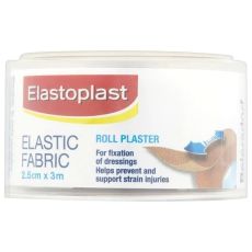 Elastoplast Elastic Fabric Strapping Roll Plaster 2.5cmx3m