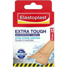 Elastoplast Extra Tough Waterproof Plasters 12s