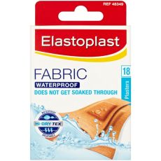 Elastoplast Fabric Waterproof Plasters 18s