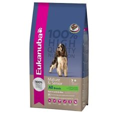 Eukanuba Mature & Senior All Breeds  Lamb & Rice 12kg