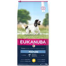 Eukanuba Mature Medium Breed Fresh Chicken Dog Food 12kg