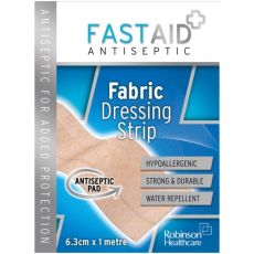 Fast Aid Antiseptic Fabric Dressing Strip