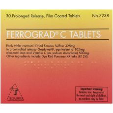 Ferrograd C Tablets 30s