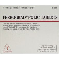 Ferrograd Folic Tablets 30s