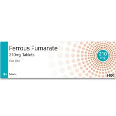 Ferrous Fumarate 210mg Tablets 84s
