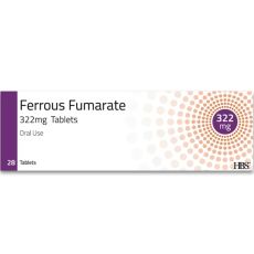 Ferrous Fumarate 322mg Tablets 28s