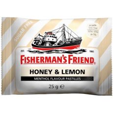 Fisherman's Friend Honey & Lemon Sugar Free Lozenges 24x25g