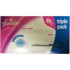 Freedom Pregnancy Test Strips 3s
