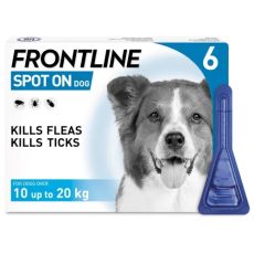 Frontline Spot On for Medium Dogs 10-20kg - 6 Pipettes
