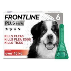 Frontline Plus Spot On XL Dog over 40kg (6 pipettes)