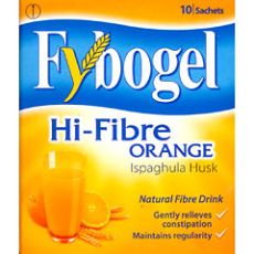 Fybogel Hi-Fibre Sachets Orange 10s