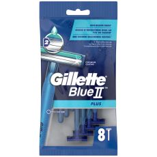 Gillette Blue II Plus Disposable Razor 8s