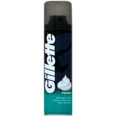 Gillette Classic Shaving Foam Sensitive Skin 200ml