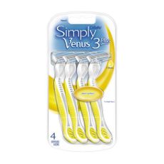 Gillette Simply Venus 3 Plus Disposable Razors 4s