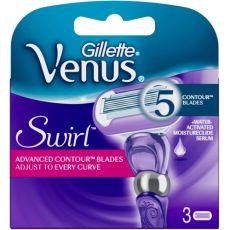 Gillette Venus Swirl Razor Blades 3s