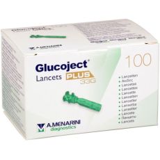 Glucoject Lancets PLUS 33G 100s