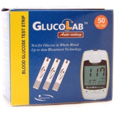 GlucoLab Blood Glucose Test Strip 50s