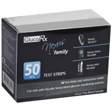 GlucoRx Nexus Test Strips 50s