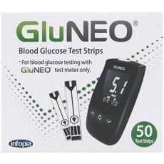 GluNEO Blood Glucose Test Strips 50s