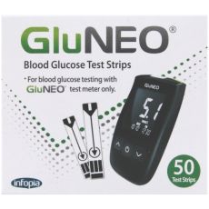 GluNEO Blood Glucose Test Strips 50s